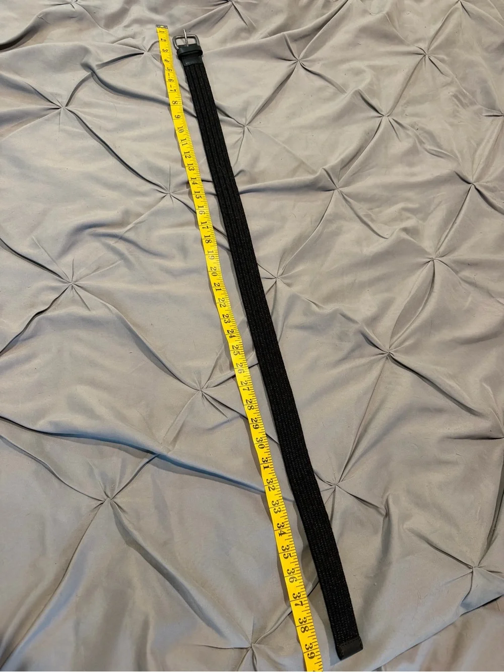 Black Woven Women’s Belt